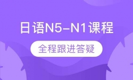 日語N5-N1課程