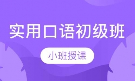 實(shí)用口語初級班