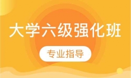 大學(xué)六級(jí)強(qiáng)化班