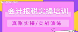 會計報稅實操培訓(xùn)